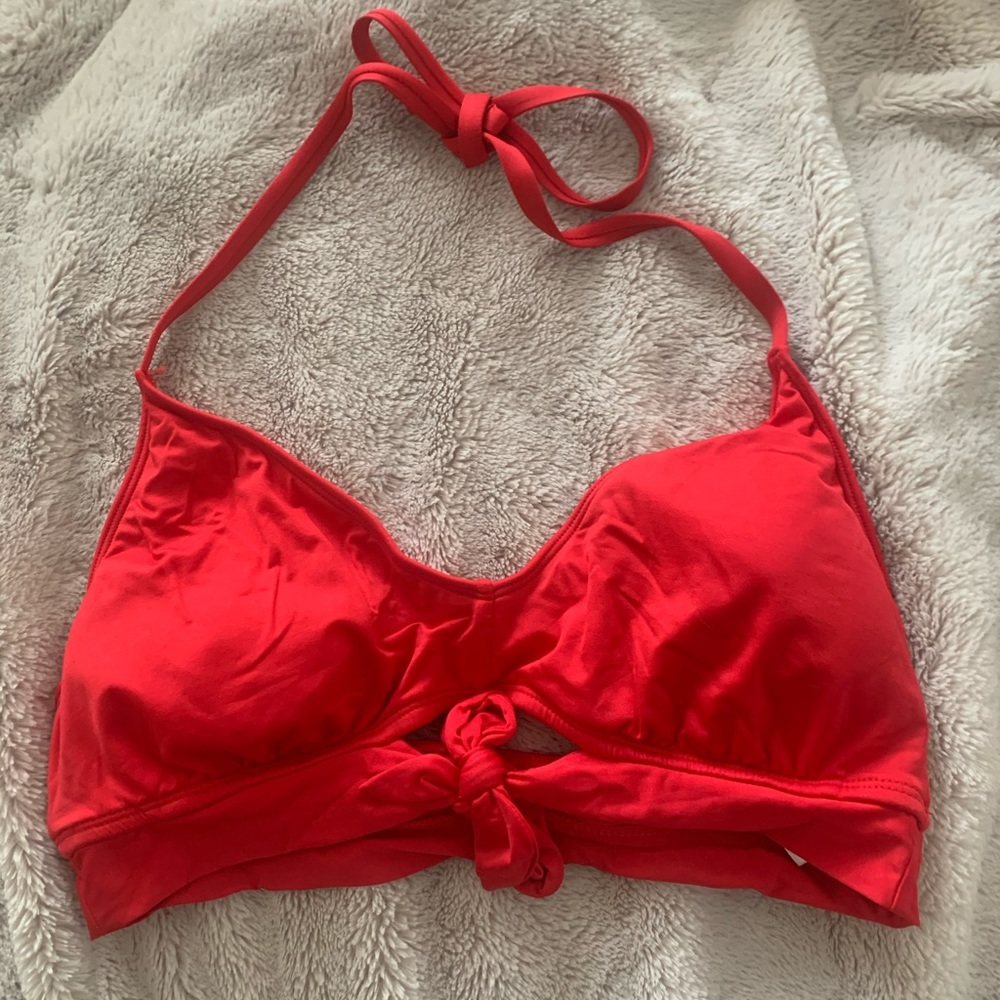 Red Bikini Top - Picture 2 of 3